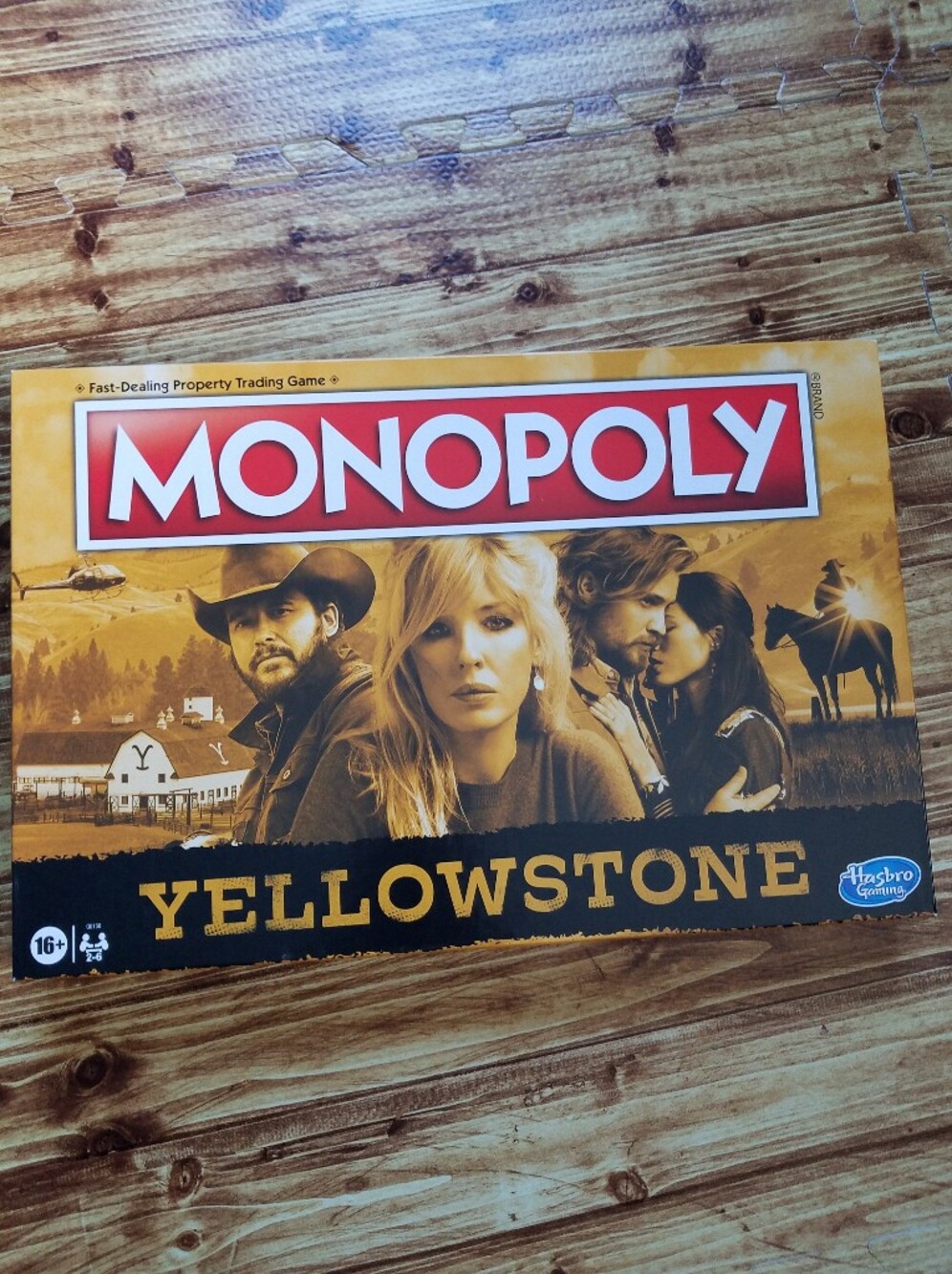 NIB Monopoly Yellowstone Edition Board Game Dutton Ranch Paramount Hasbro